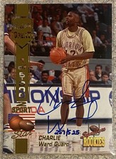 1994 Signature Rookies “Autograph” Charlie Ward (RC) #C4 (#257/525)