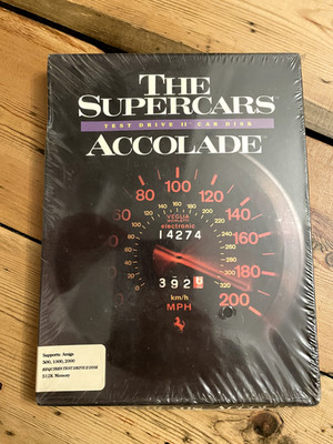 RAR - Commodore Amiga - The Duel Test Drive II Super Cars Big Box. Nagelneu