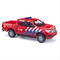 Busch 53727 Nissan Navara, Feuerwehr GlüCksburg, 1:87, Neu Modell