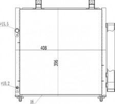 Condensateur Mitsubishi SPACE STAR