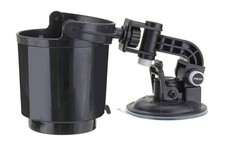 Saugnapf Auto Fenster Tasse Halter Ständer Schwarz Getränk Wasser Flasche Kfz