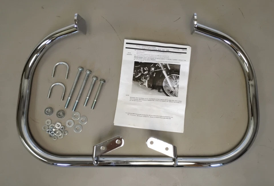 Protector de motor MC Enterprise Honda VT750-DC Shadow Spirit 2001-06 Foto 3 de 4