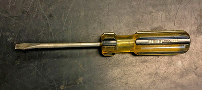Great Neck G44, Flathead Screwdriver, 7.5'', USA, VINTAGE