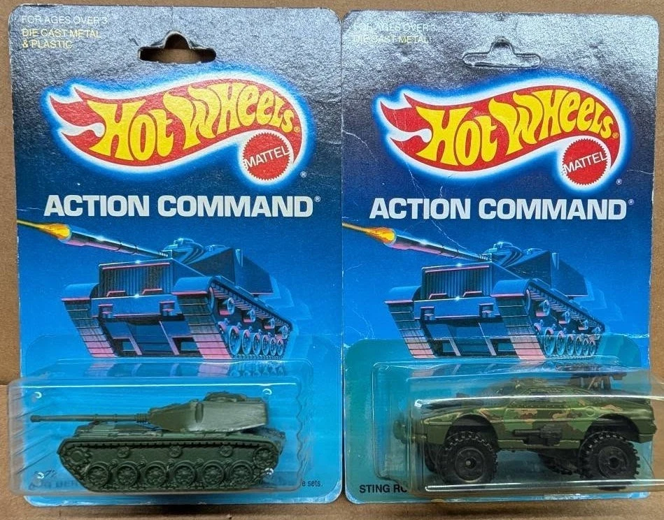 HOT WHEELS Action Command 1986 & 1988 dated lot of 6 {Please Read} - Image 4 of 4