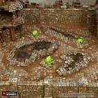 Meteor Craters Set of 5 3D Printed Tabletop Terrain DND (32mm)