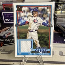 2026 Topps Series 1 - Pete Crow-Armstrong -  1991 Topps Baseball Relic #91R-PC