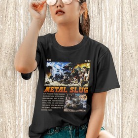 SNK PLAYMORE Metal Slug Official Game Shirt TM Neo Geo PROMO