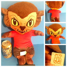 Wolf Man Werewolf Plush Fiesta Universal Monsters Brown Stuffed NEW 16" Studios