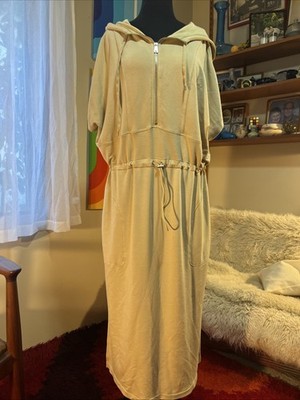 Lauren Ralph Lauren Black Label Beige Tan XXL Hoodie Dress | eBay