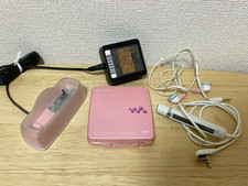 Sony MD Walkman Pink Portable MiniDisc Player MZ series Japan For Parts Repair