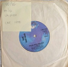 Dan Hartman Instant Replay Vinyl Record 7" VG/VG SKY6706 1978