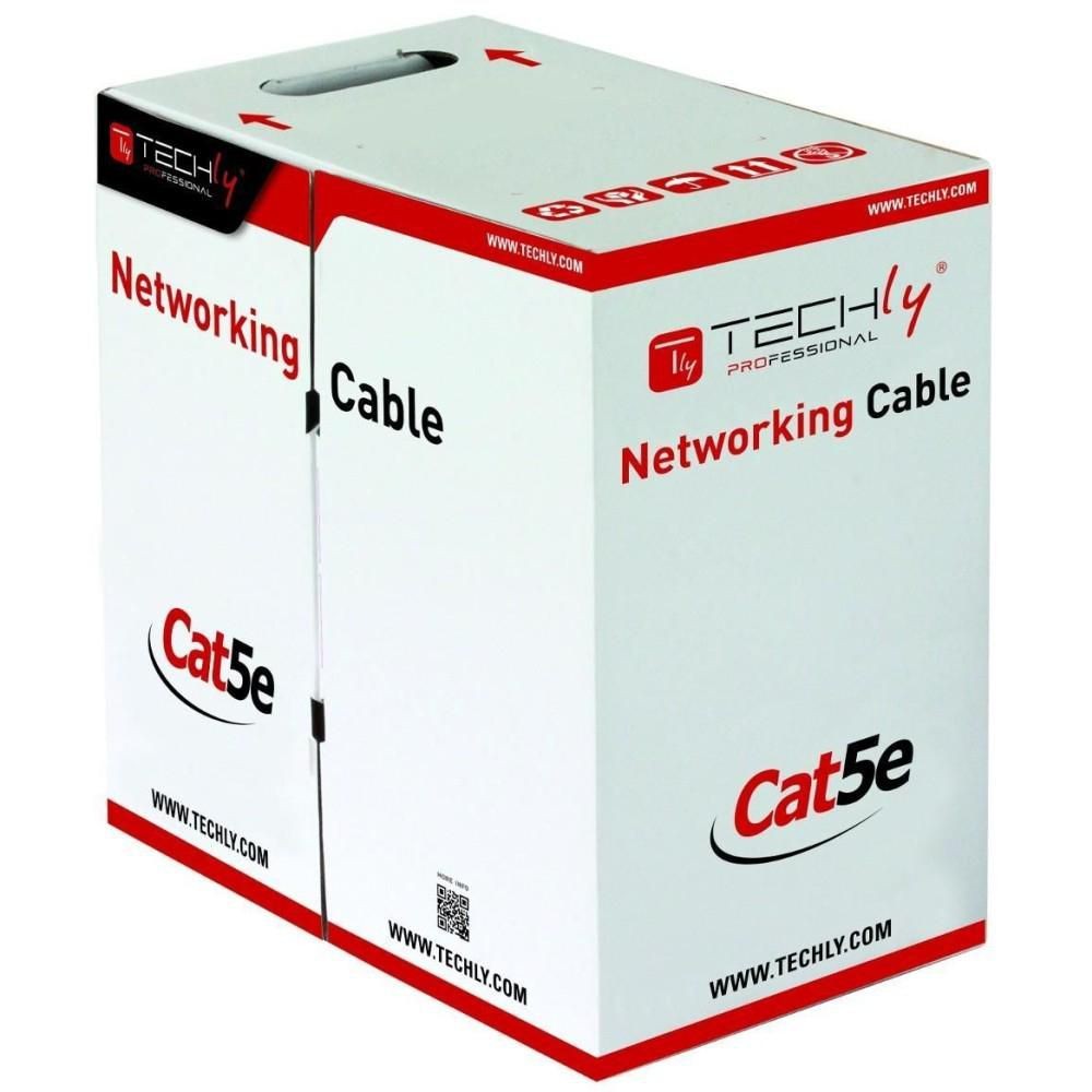 Techly ITP8-FLU-0305 Networking Cable Grey 305 M