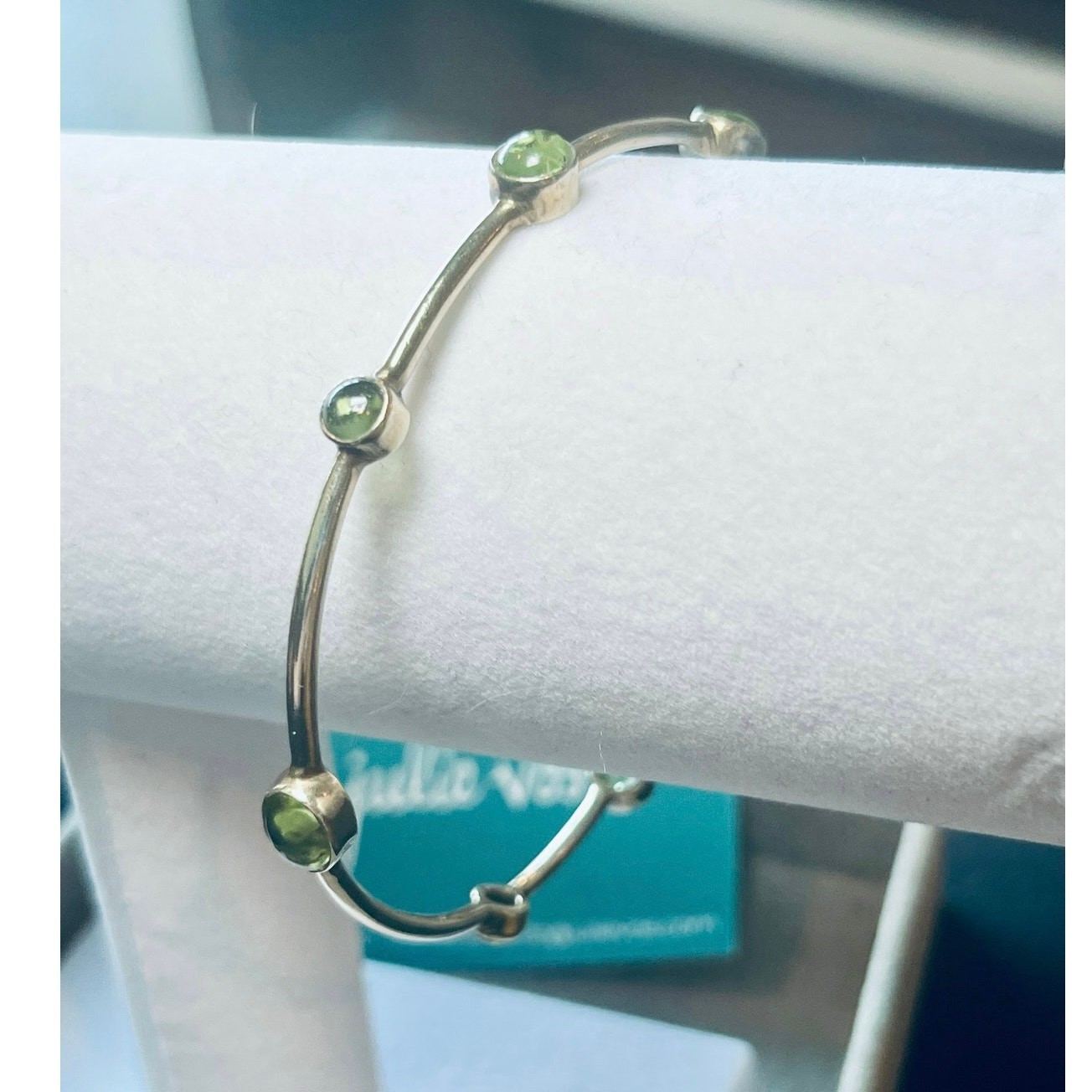 Julie Vos Silver Bangle Size Medium Stacking Brac… - image 5