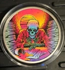 Reckless Metals (Dead Tired) 2oz Silver Slammer,  Very Rare Double Stamp 3of...