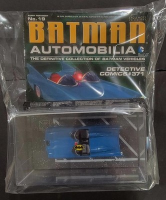 EAGLEMOSS BATMAN BATMOBILIA DETECTIVE COMICS #371 BATMOBILE