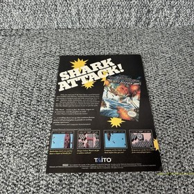1989 Sky Shark Nintendo NES Advertisement Vintage Taito Print Ad