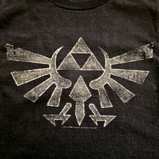Vintage Y2K Legend Of Zelda Video Game Promo T-Shirt Large Ocarina Of Time