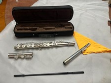 EastRock Closed Hole Flutes C 16 Key for Beginner, Kids, Student Silver Nicke...
