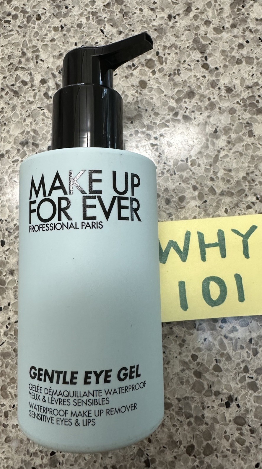 Make Up For Ever Gentle Eye Gel Make Up Remover Full Face 4.2oz/125mL FULL SZ