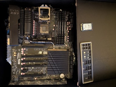 EVGA Z97 Classified Motherboard, 32gb Corsair DDR3 RAM, & 512gb mSATA SSD
