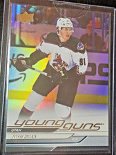 2024-25 UD #233 JOSH DOAN YOUNG GUNS SILVER FOIL BUFFALO SABRES UTAH ROOKIE