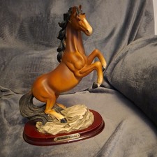 The Juliana Collection brown Horse Model Figurine vintage collectible Sculpture