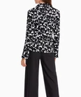 NWOT-MARC CAIN-Black & White Blazer w. Elephant Motif-SOLD OUT-Sz 4