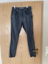 Gang Damen Hose Model Amelie in dunkelgrau / Größe 29