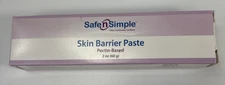 Safe n' Simple SNS90502 Skin Barrier Paste, 2 oz Tube Exp 2027