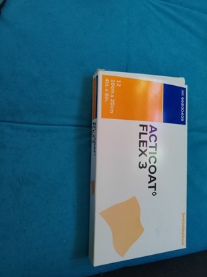 ACTICOAT Flex 3 Antimikrobieller Wundverband Silberfreisetzung 3 Tage Schutz