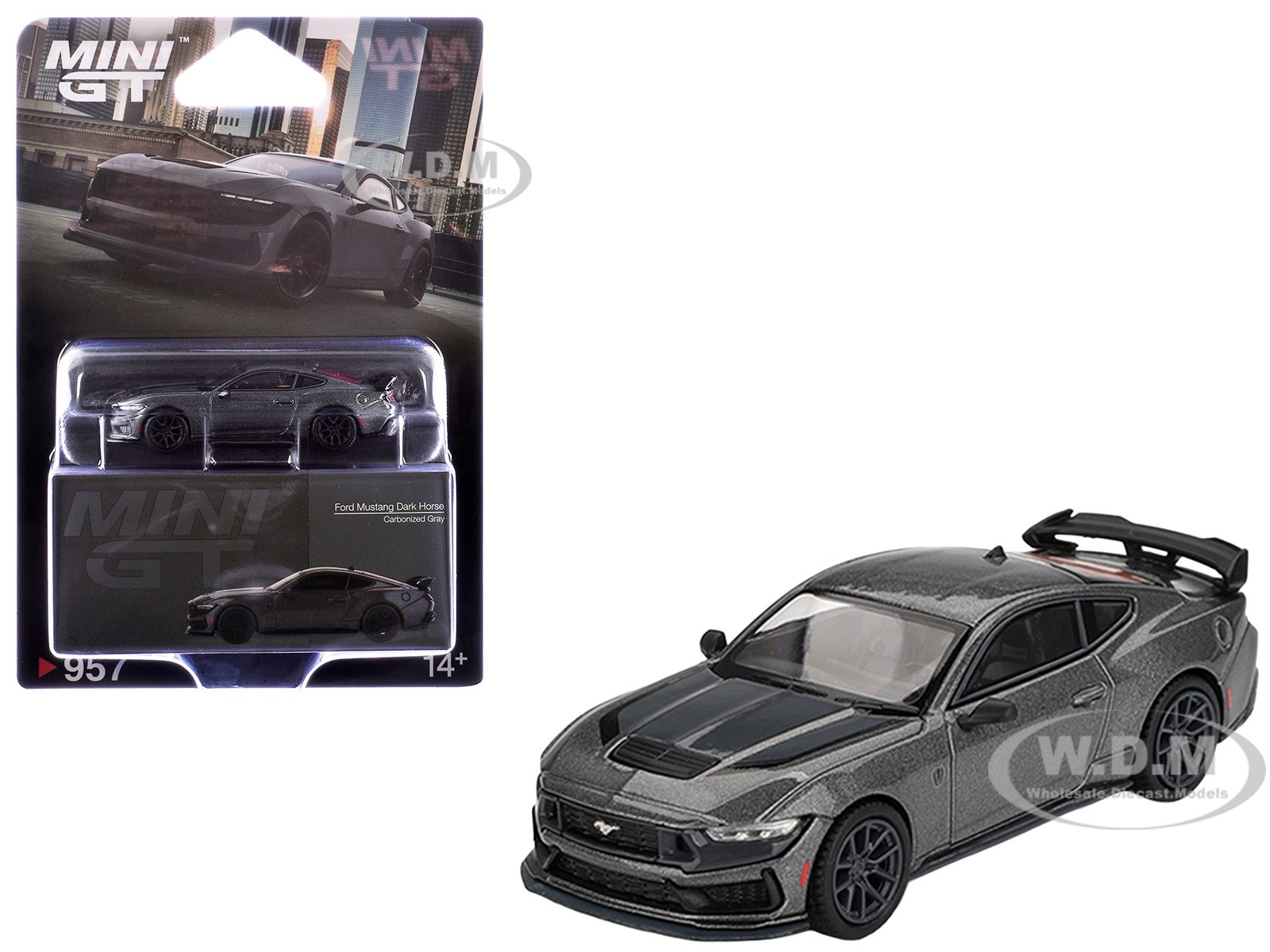 Bonized Gray 1/64 Diecast By Mini Gt Mgt00957