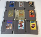 Nintendo NES Vintage Game Lot of 9- tested