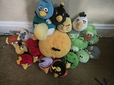 Huge Angry Birds Plush Lot of 22 Commonwealth Toy Collection