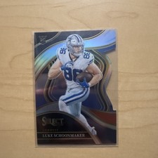 Panini 2023 Select Luke Schoonmaker Dallas Cowboys Rookie Prizm Club #238