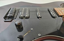 Vintage 1990s Jackson Performer PS-1 Electric Guitar HSS Black Cherry MIK Korea