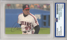 Charlie Sheen SIGNED Major League Ricky Vaughn Picture PSA DNA COA AUTOGRAPH