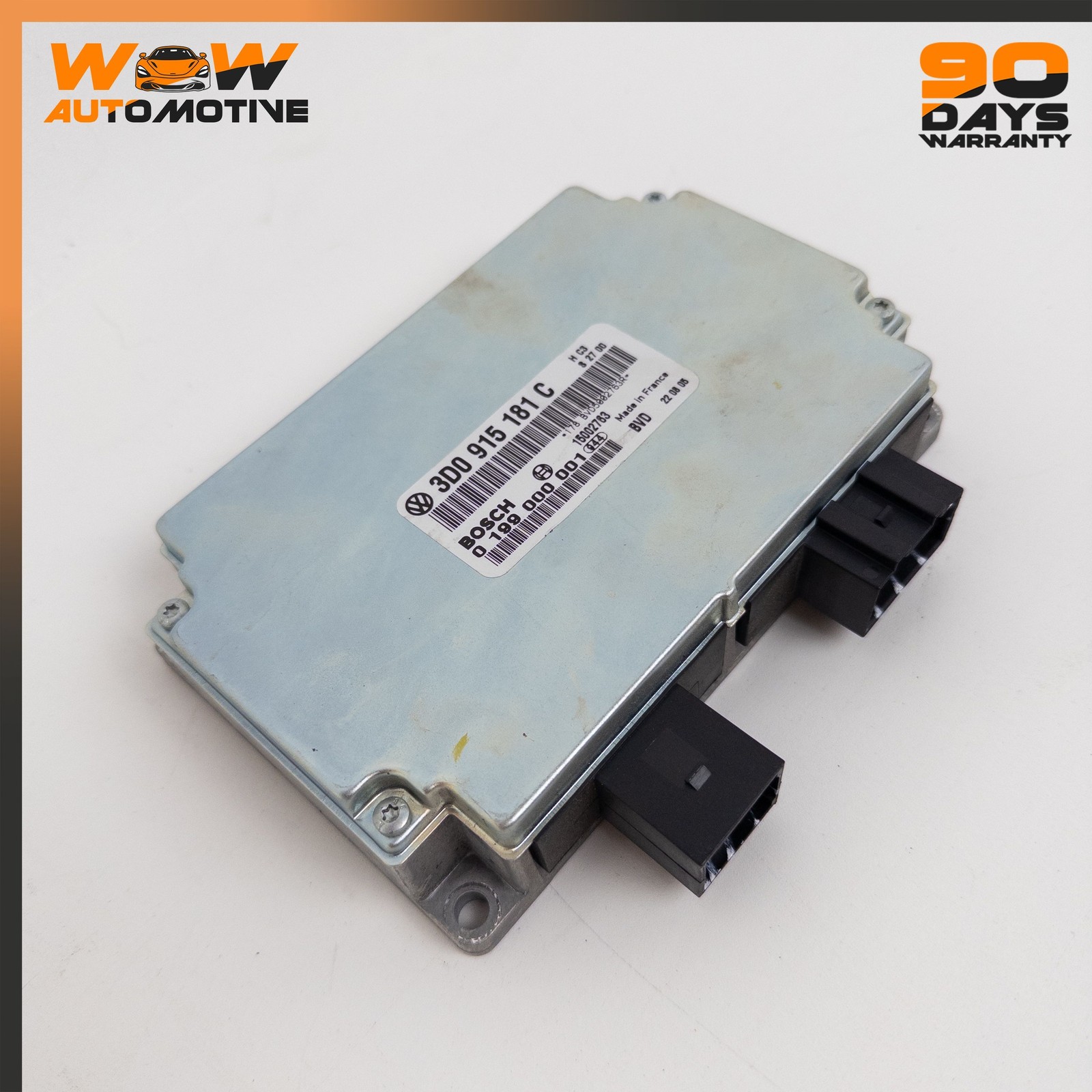 06-13 BENTLEY CONTINENTAL FLYING SPUR BATTERY STABILIZATION CONTROL MODULE OEM