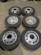 19.5” 10 LUG Factory Oem Ram 4500 5500 Aluminum Dually Wheels Rims Tires