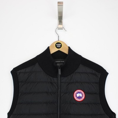 Canada Goose Hybridge Knit Black Down Gilet Bodywarmer UK