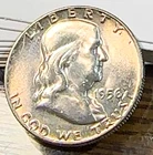 1956 Franklin Half Dollar Nice Original Very Choice BU FBL CHRC
