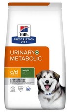 Hill?s Diet Canine C/D Multicare Urinary + Metabolic Dry Dog Food 1.5kg 12kg