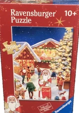 Ravensburger 200 pc Lindt Santa 2022 jigsaw puzzle Rare