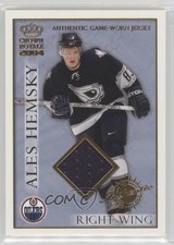 2003 Pacific Crown Royale Authentic Game-Worn Jerseys /625 Ales Hemsky #10 15ok