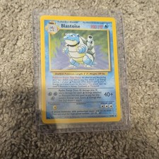 Pokemon TCG Blastoise Base Set 2/102 Unlimited Holo Rare 1999 MP on eBay