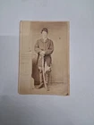 Carte de Visite of armed cavalry soldier