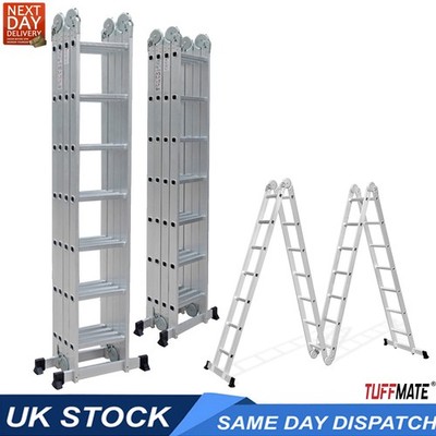 Mehrzweck-Kombileiter 4 x 2 m - 8 m max. 14-in-1 Multiposition TUFFMATE
