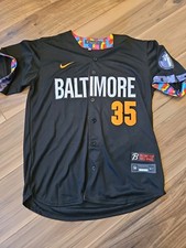 New ORIOLES Stitched RUTSCHMAN #35 City Connect Jersey.Medium Jersey