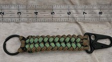 Heavy Duty Snap Hook Key Lanyard. 550 Paracord and 1" Tactical Snap Hook