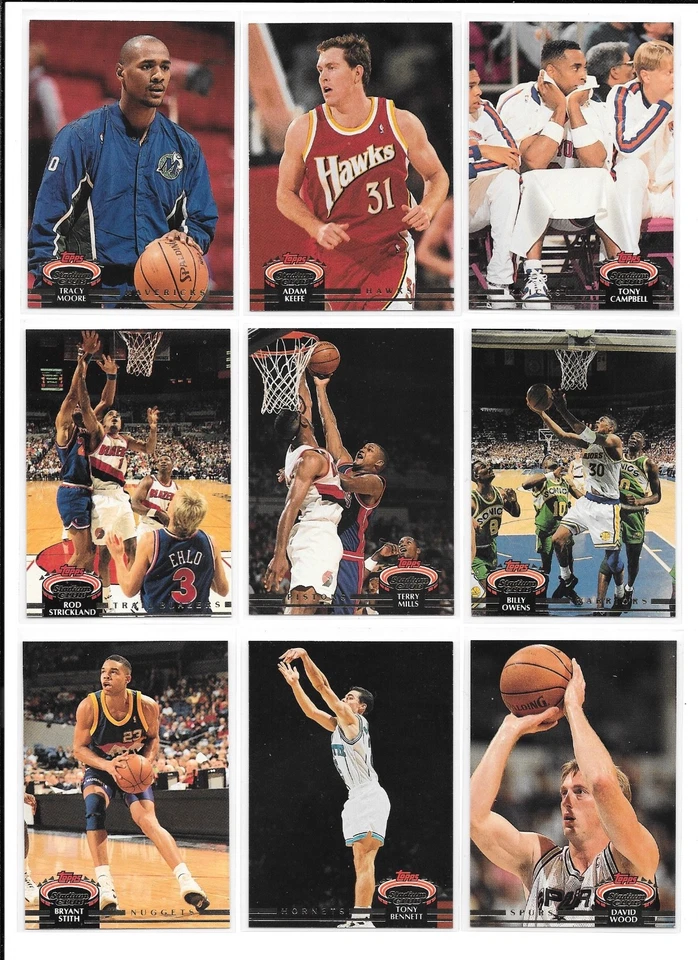 1992 1993 Topps Stadium Club Series 2  Basketball Trading Cards / Choose / mb51 - Image 4 of 4