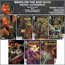 Bring on the Bad Guys (2025) Doom Green Goblin Loki Marvel Comics COVER SELECT